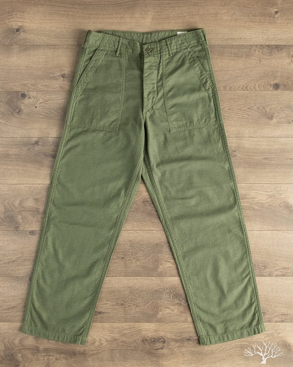 orSlow - Regular Fit Fatigue Pants - Green – Withered Fig