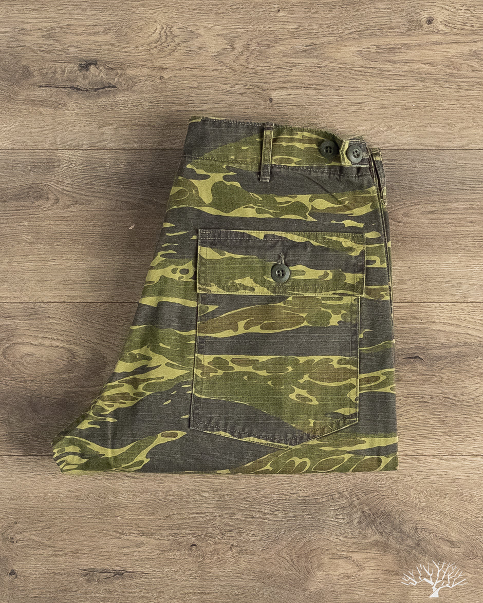 orSlow - Regular Fit Fatigue Pants - Tiger Camo – Withered Fig