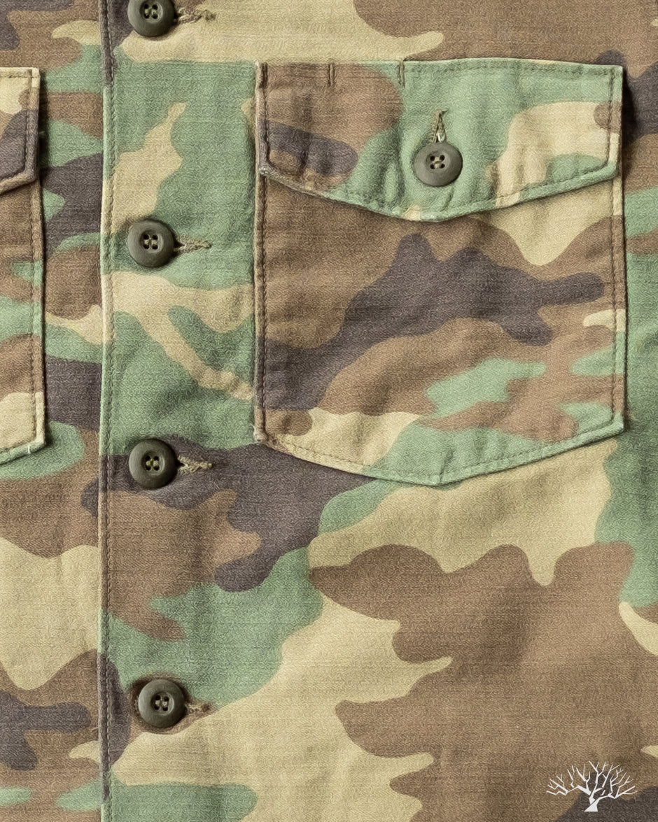 orSlow U.S. Army Fatigue Shirt - Woodland Camo