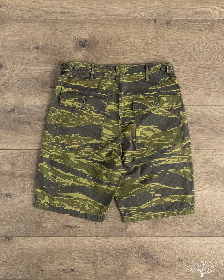 キ*オ様 tenderloin tiger camo カーゴショートパンツ orSlow - Fatigue Shorts - Tiger Camo – Withered Fig