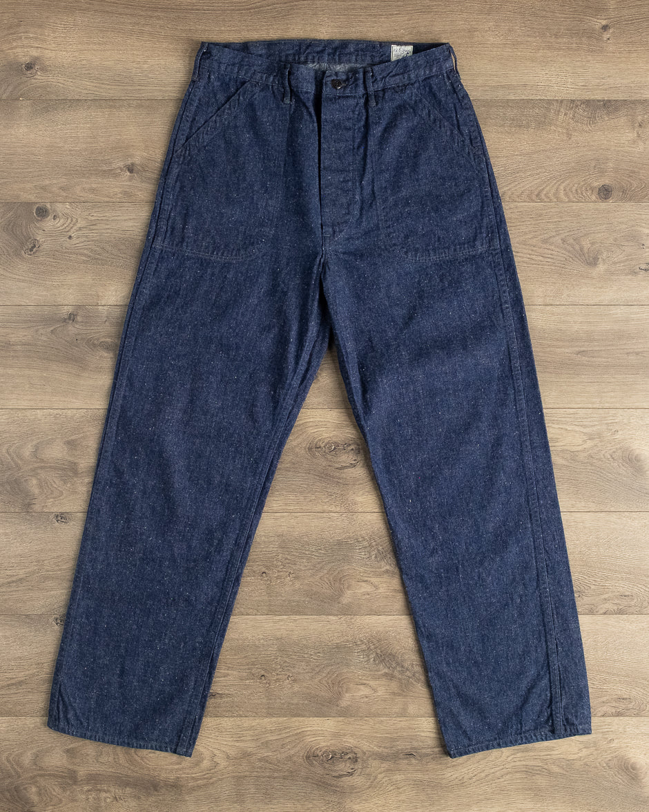 orSlow - U.S. Navy Utility Denim Pants - One Wash – Withered Fig