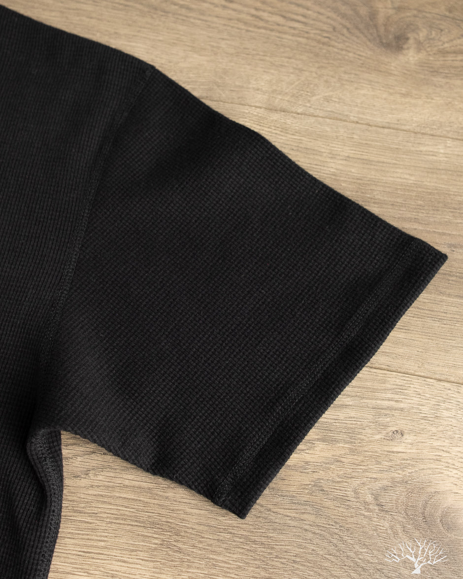 orSlow - Waffle T-Shirt - Black – Withered Fig
