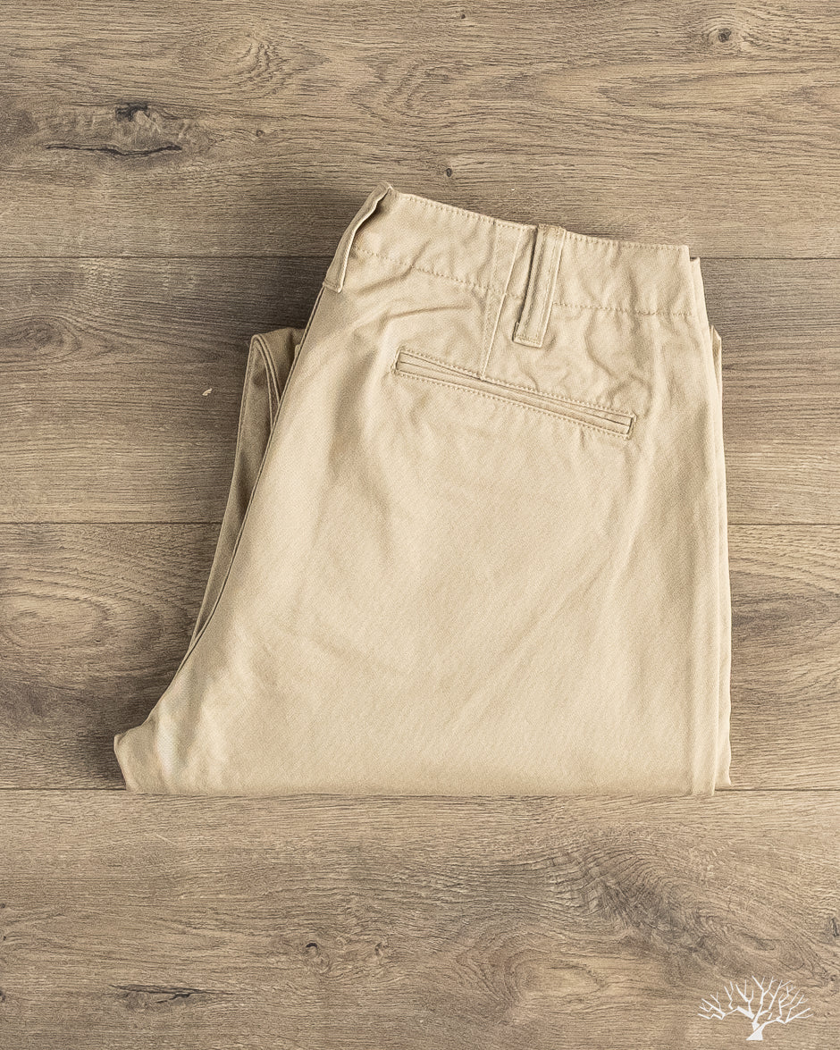 Pure Blue Japan - 1192-BE Wide Fit Dry Touch Chino Trousers