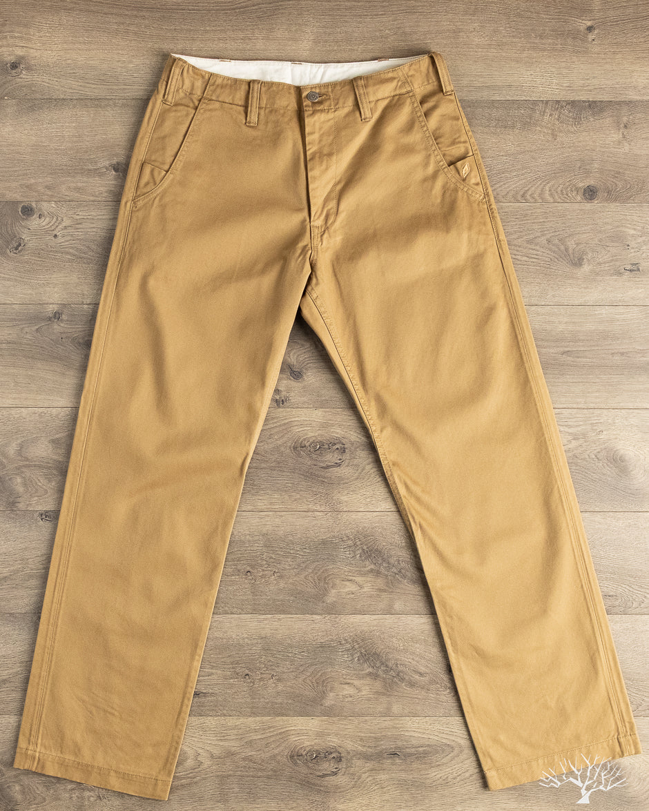 Pure Blue Japan - 1192-DCA Wide Fit Dry Touch Chino Trousers