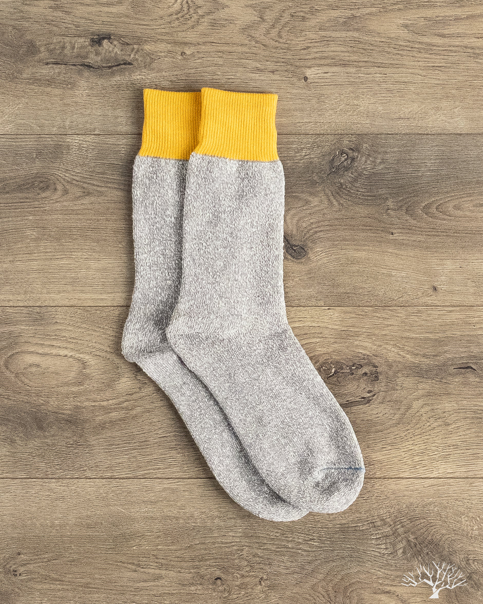 RoToTo - Silk/Cotton Double Face Crew Socks