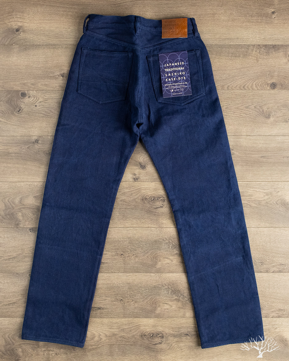 Studio d'Artisan - 1907 14oz Kasezome Indigo Sashiko Regular
