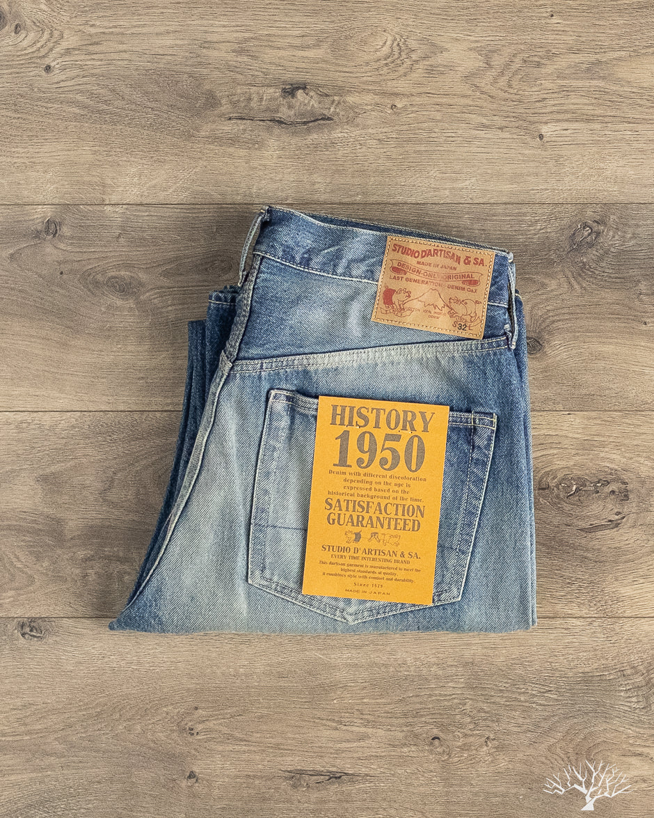 トイガン D'sModelingWorks!co. Studio d'Artisan - 1950s Jeans 12.5oz Regular Straight Selvedge