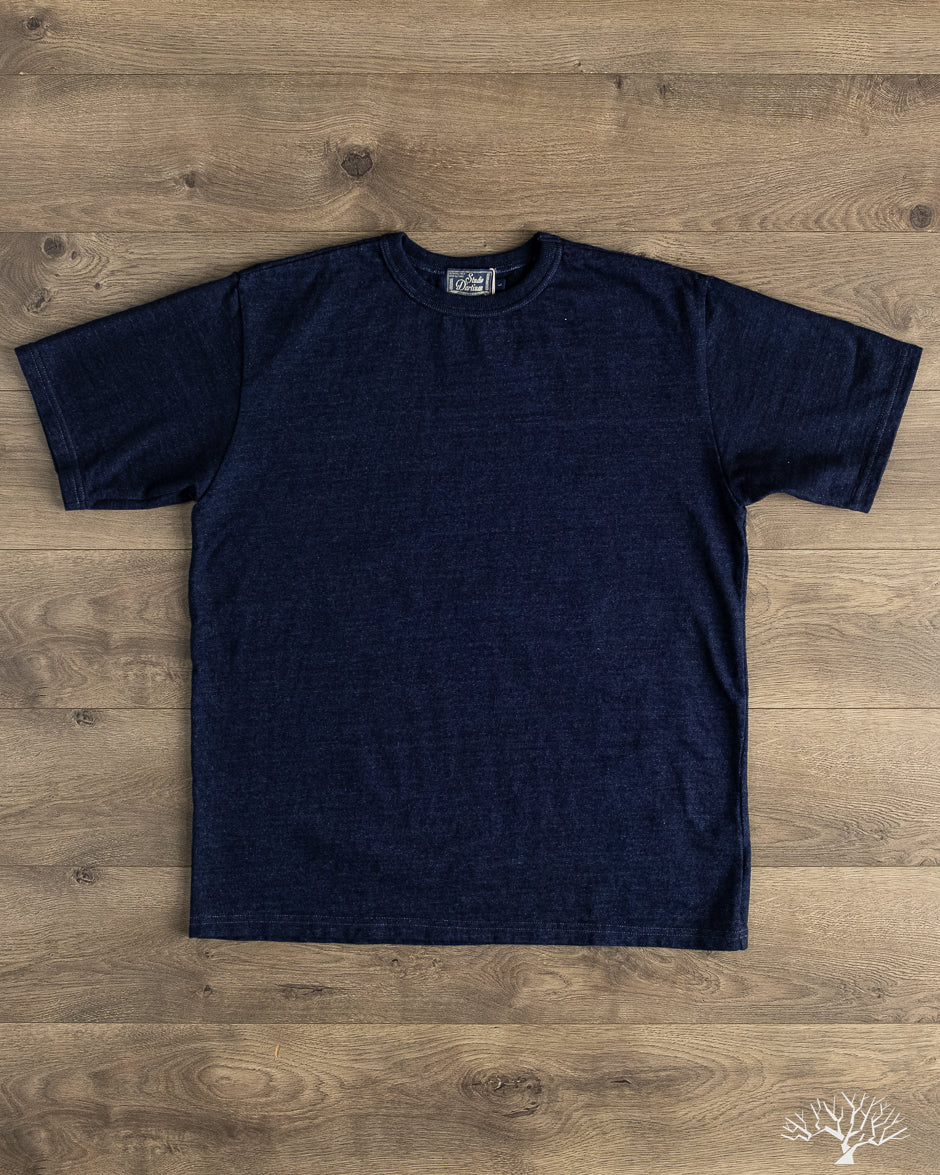 Studio d'Artisan - 8199 Rope Dyed Indigo T-Shirt – Withered Fig