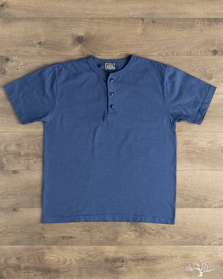 Studio d'Artisan - Ishikawadai Tubular Jersey Henley T-Shirt