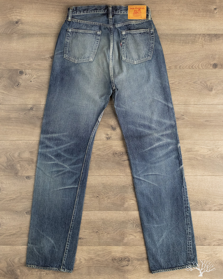 TCB - Faded S40's Jeans - 13.5oz Indigo Denim – Withered Fig