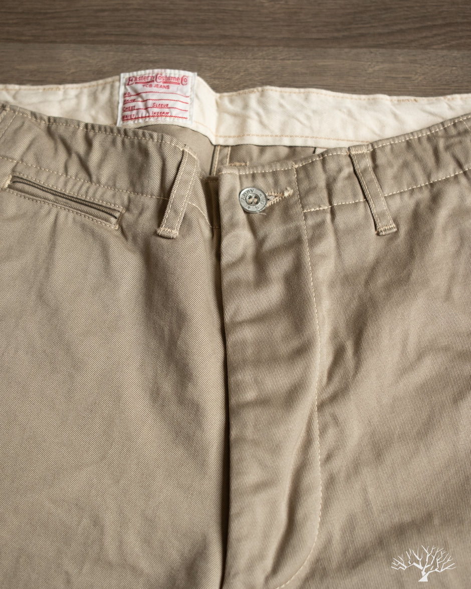 TCB - Stay Gold Chinos - Khaki – Withered Fig