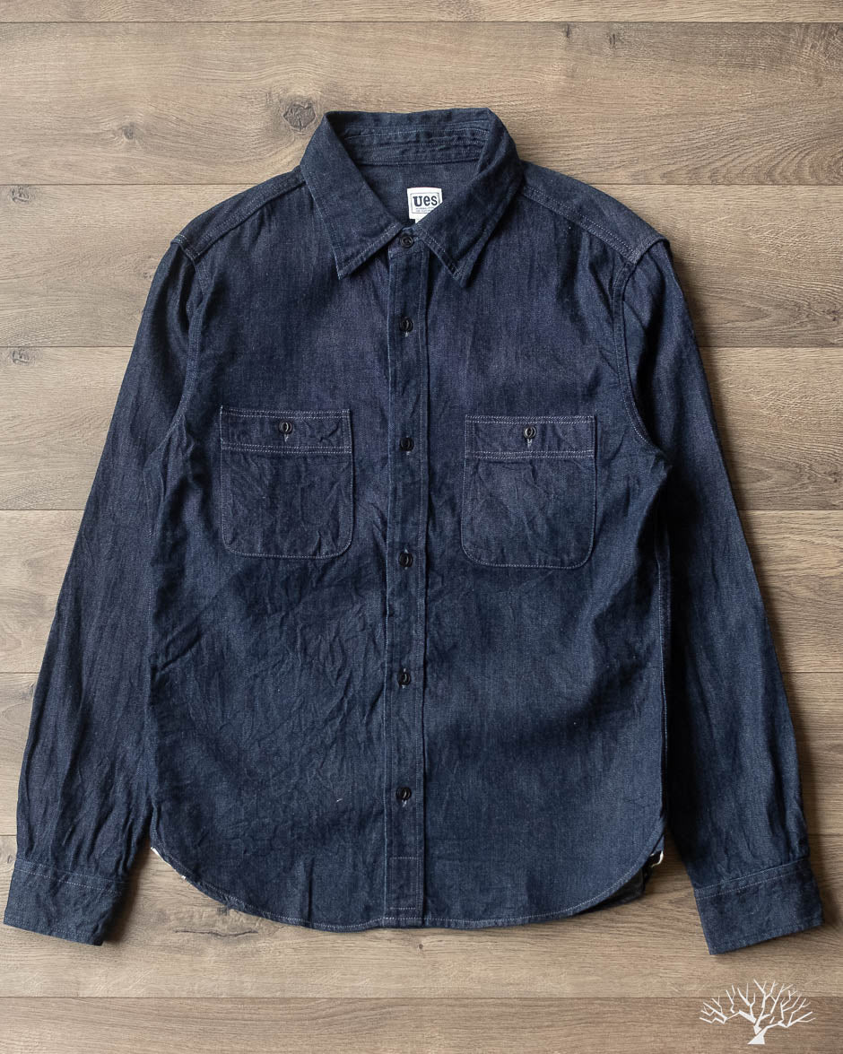 Shirt Size Union Made Denim Shirts Union Line 10016 Long Oxford
