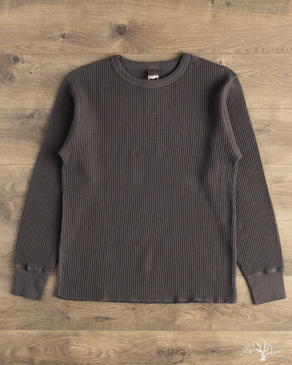 UES - 60BW - Big Waffle T-Shirt - Steel Gray – Withered Fig