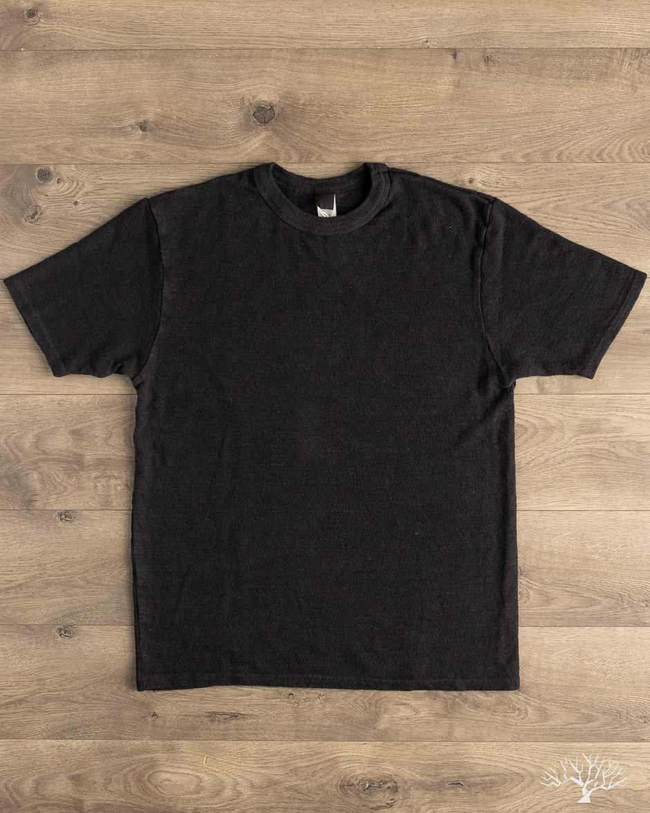 【チャコールブラック】M2488 BASIC LINEN T The Linen T-Shirt Oversized: Neutrals 3-Pack