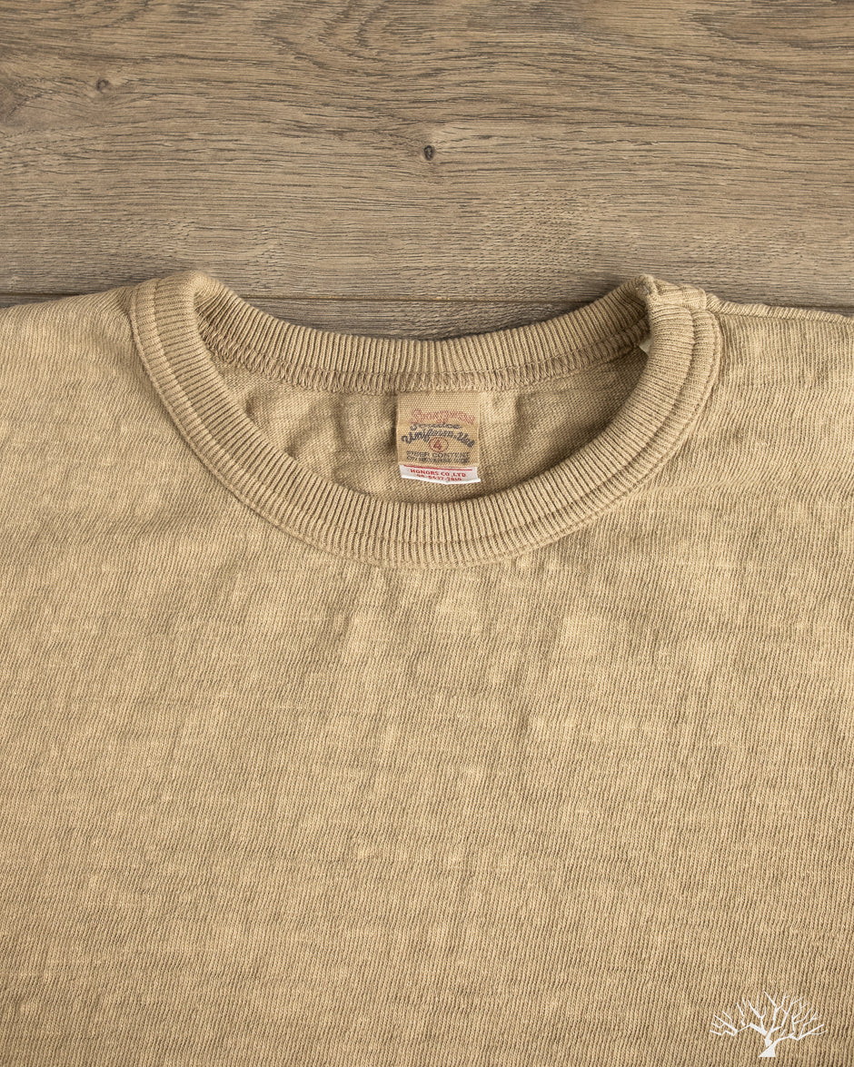 UES - No. 8 Slub Nep Tee - Sand – Withered Fig