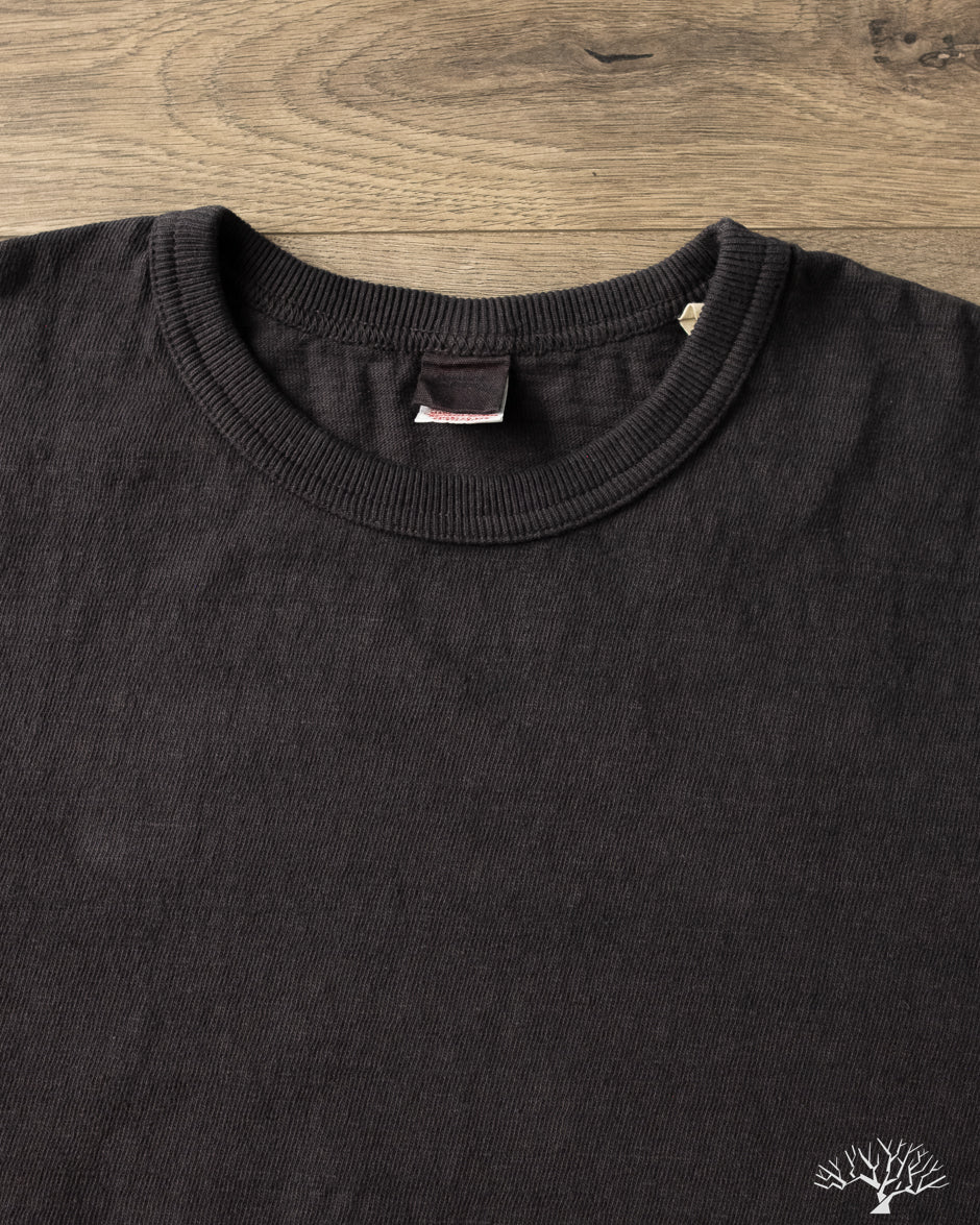 UES - No. 8 Slub Nep Tee - Black – Withered Fig