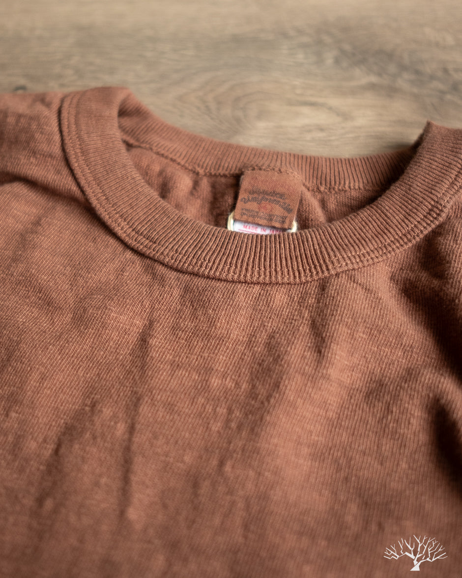 UES - No. 8 Slub Nep Tee - Brown – Withered Fig