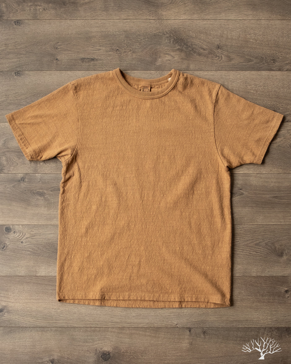 UES - No. 8 Slub Nep Tee - Camel – Withered Fig