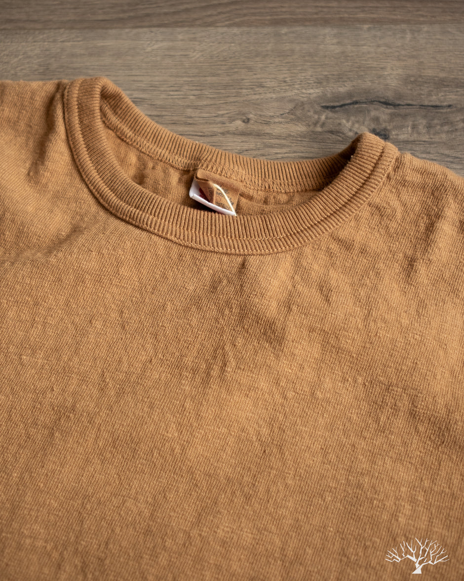 UES - No. 8 Slub Nep Tee - Camel – Withered Fig