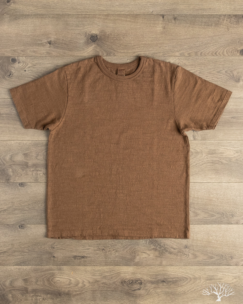 UES - No. 8 Slub Nep Tee - Coffee – Withered Fig