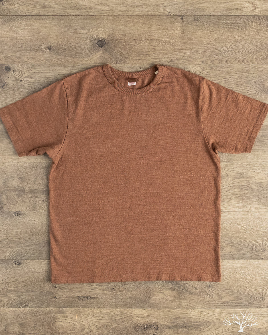 UES - No. 8 Slub Nep Tee - Coffee (2026) – Withered Fig