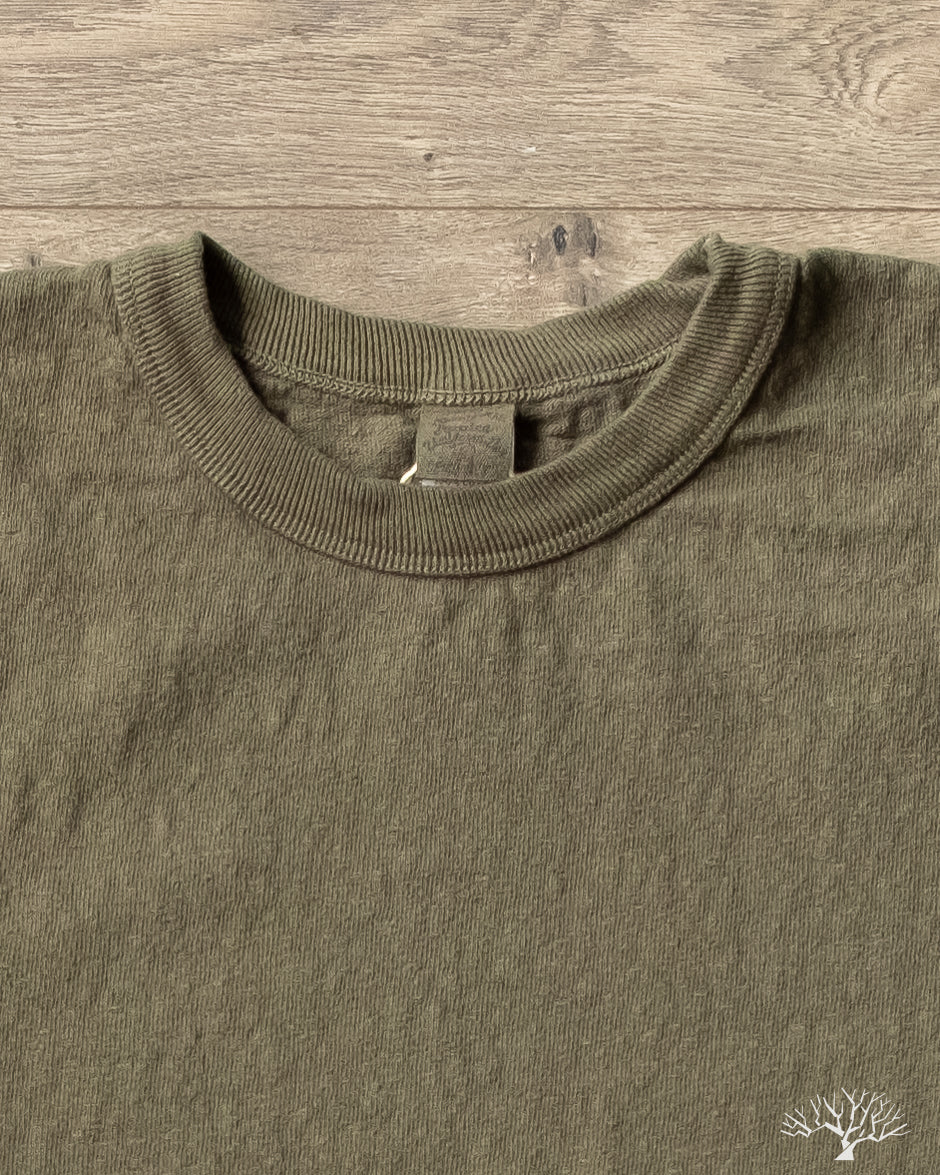 UES - No. 8 Slub Nep Tee - Olive – Withered Fig