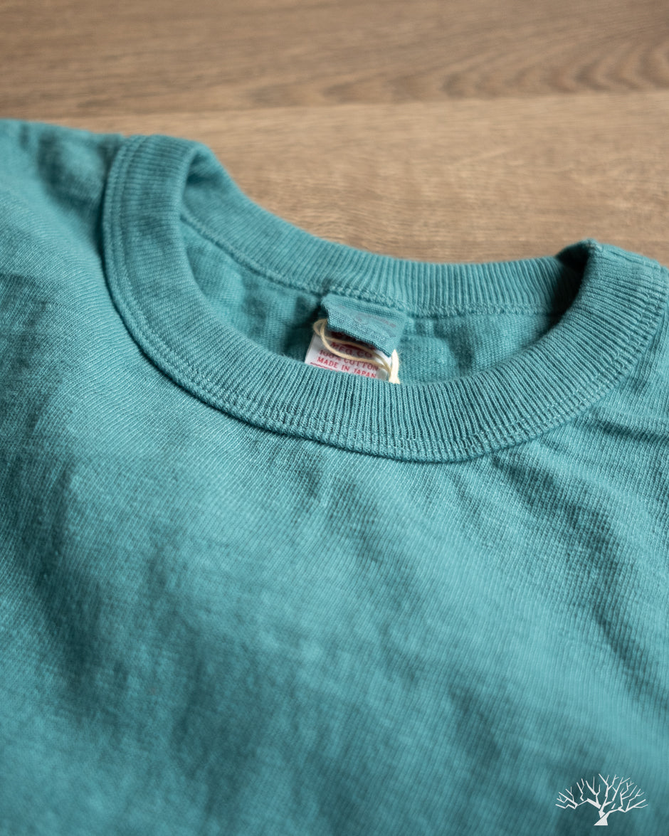 UES - No. 8 Slub Nep Tee - Turquoise – Withered Fig