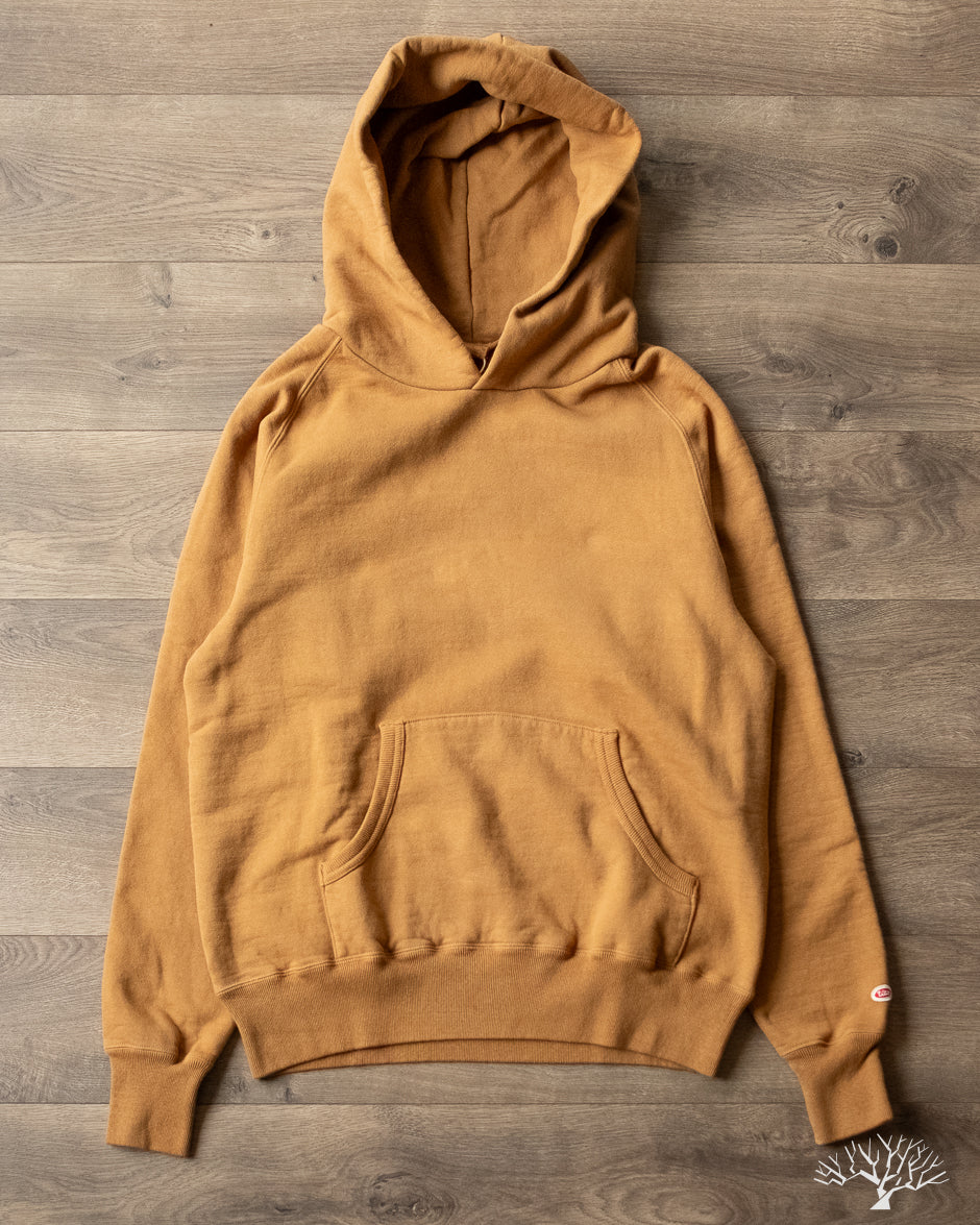 Pullover Hoodie Sweatshirt Yellow Khaki - Main Image