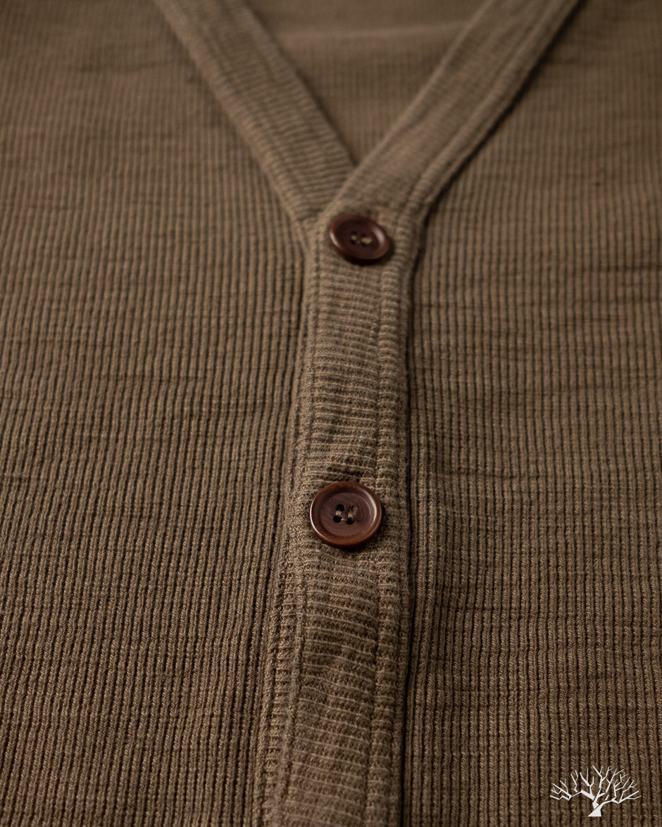 UES - Single Rib Cardigan - Olive – Withered Fig
