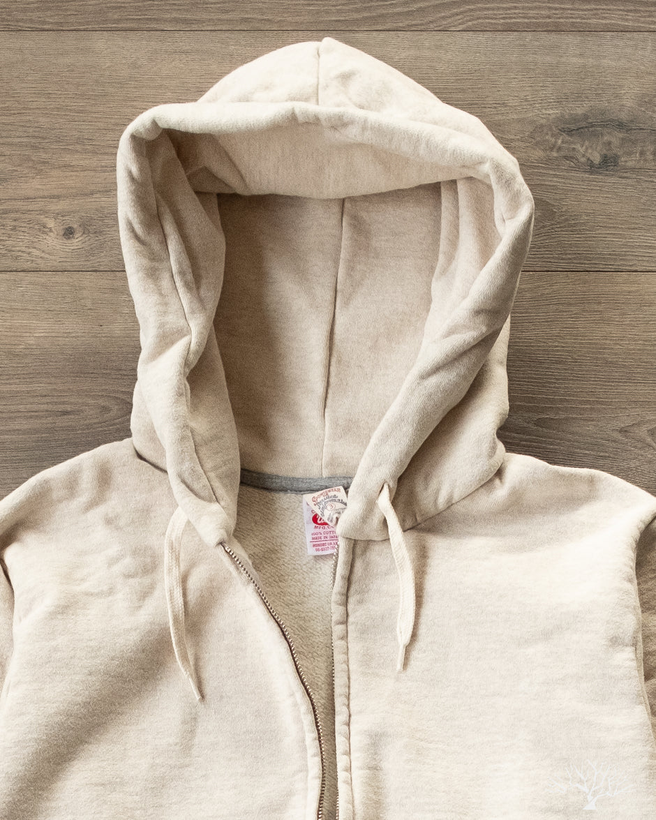 UES - Zip Hoodie Sweatshirt - Oatmeal – Withered Fig