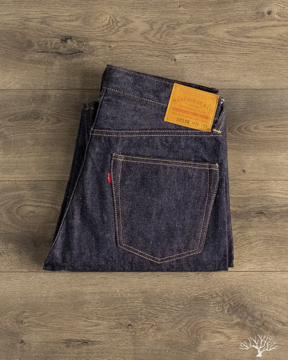 y*u様 WAREHOUSE & CO. Lot 1001XX W32 L32 Warehouse W32 Lot 1001XX 13.5oz Selvedge Straight Denim Jeans Blue