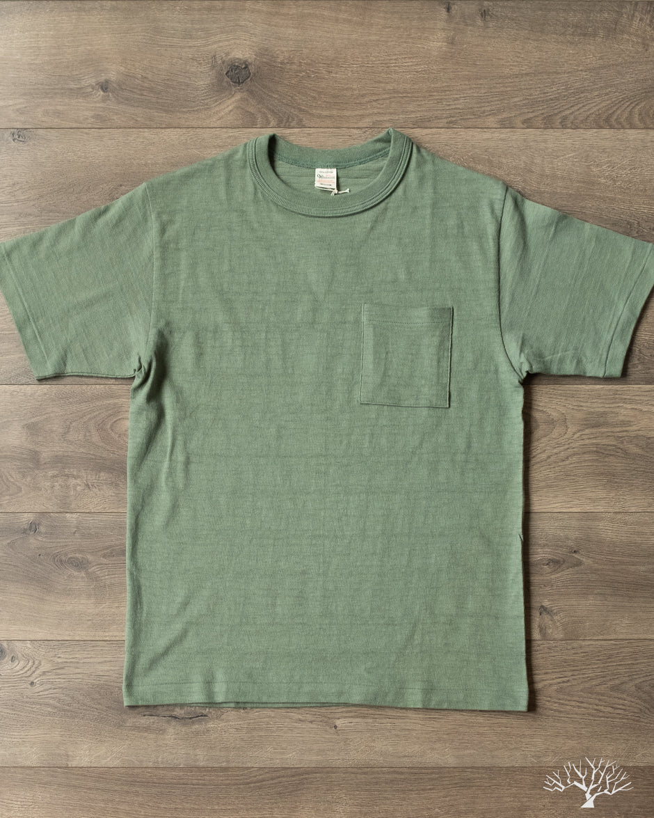 Lot 4601P Pocket T-Shirt MC Green - Main Image