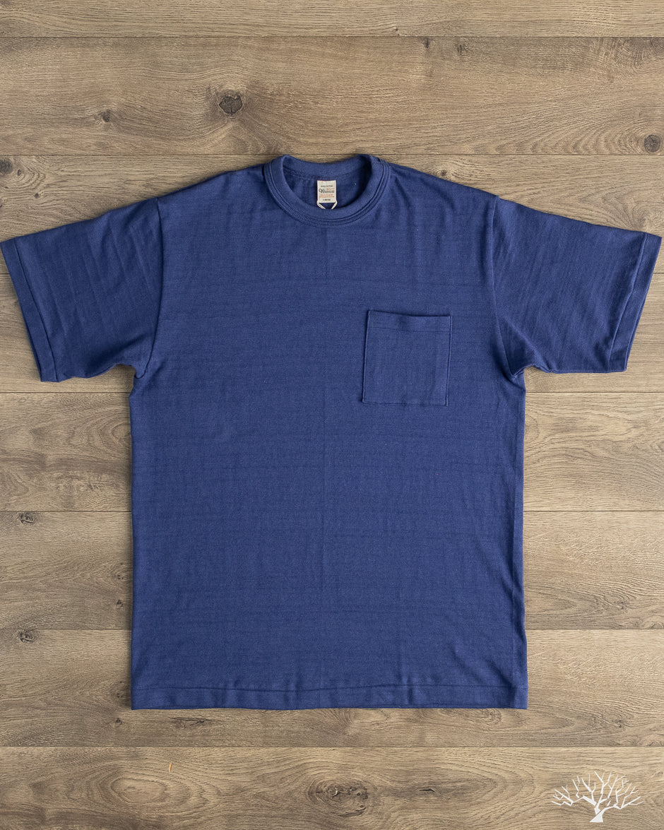 Warehouse - Lot 4601P - Pocket T-Shirt - Navy – Withered Fig