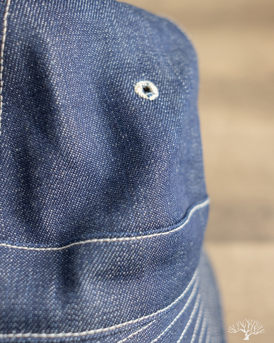 Warehouse - Lot 5200 - Army Hat - Indigo Denim – Withered Fig