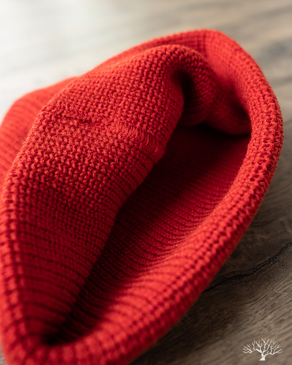 Dehen 1920 - Wool Knit Watch Cap - Forster Red – Withered Fig display picture 1