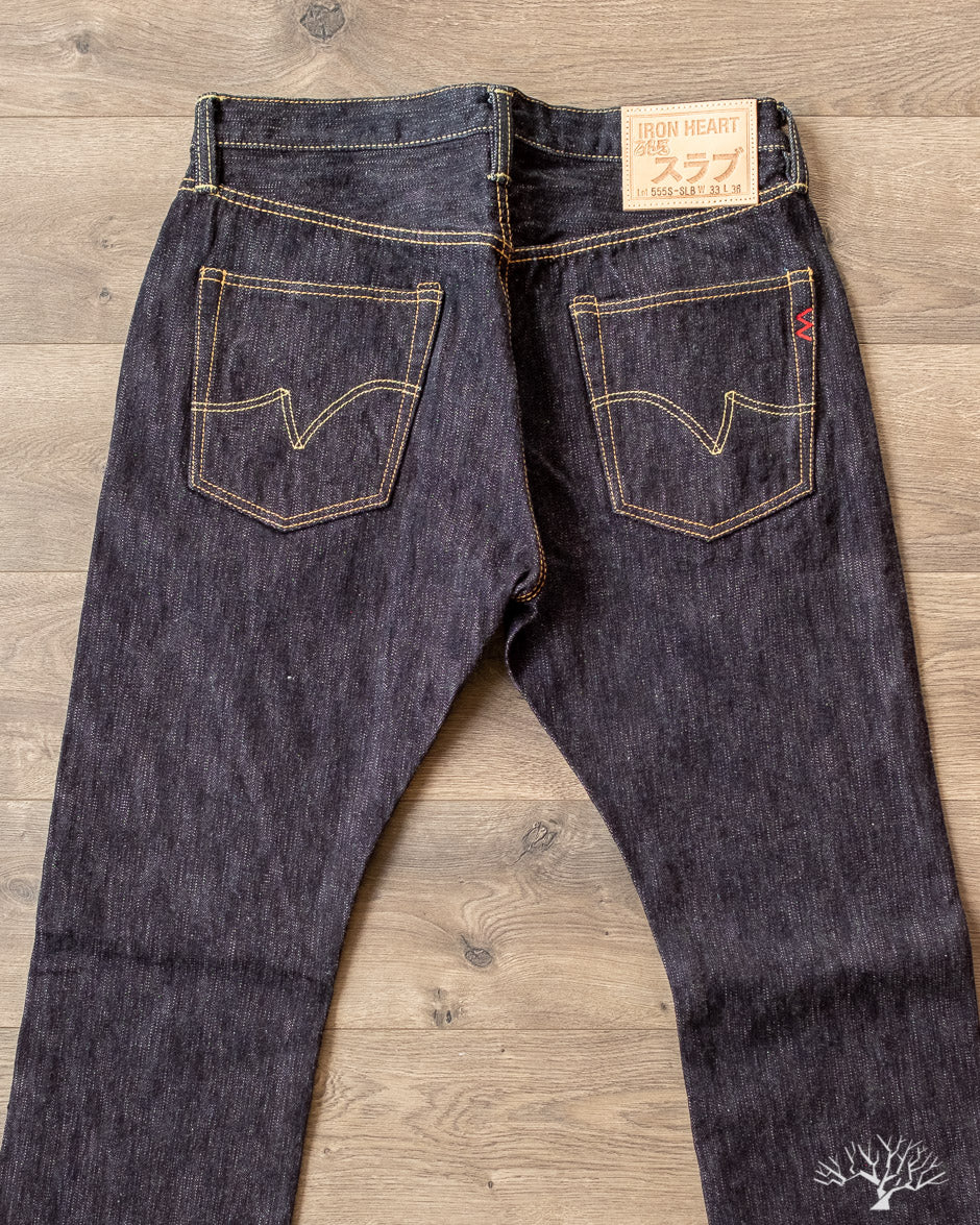 Iron Heart - IH-555S-SLB - 16oz Slubby Selvedge Super Slim Denim