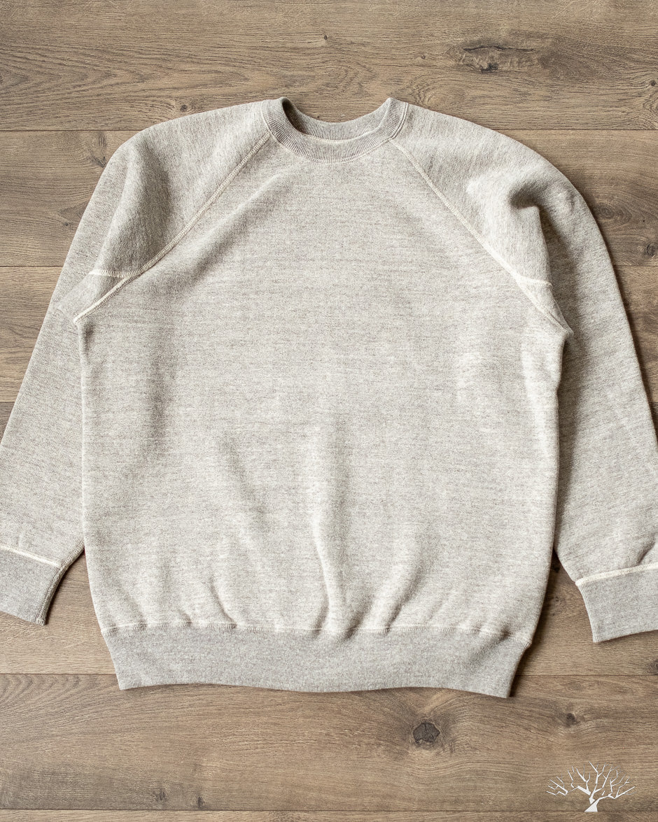 Loopwheel Crewneck Sweatshirt Heather Grey