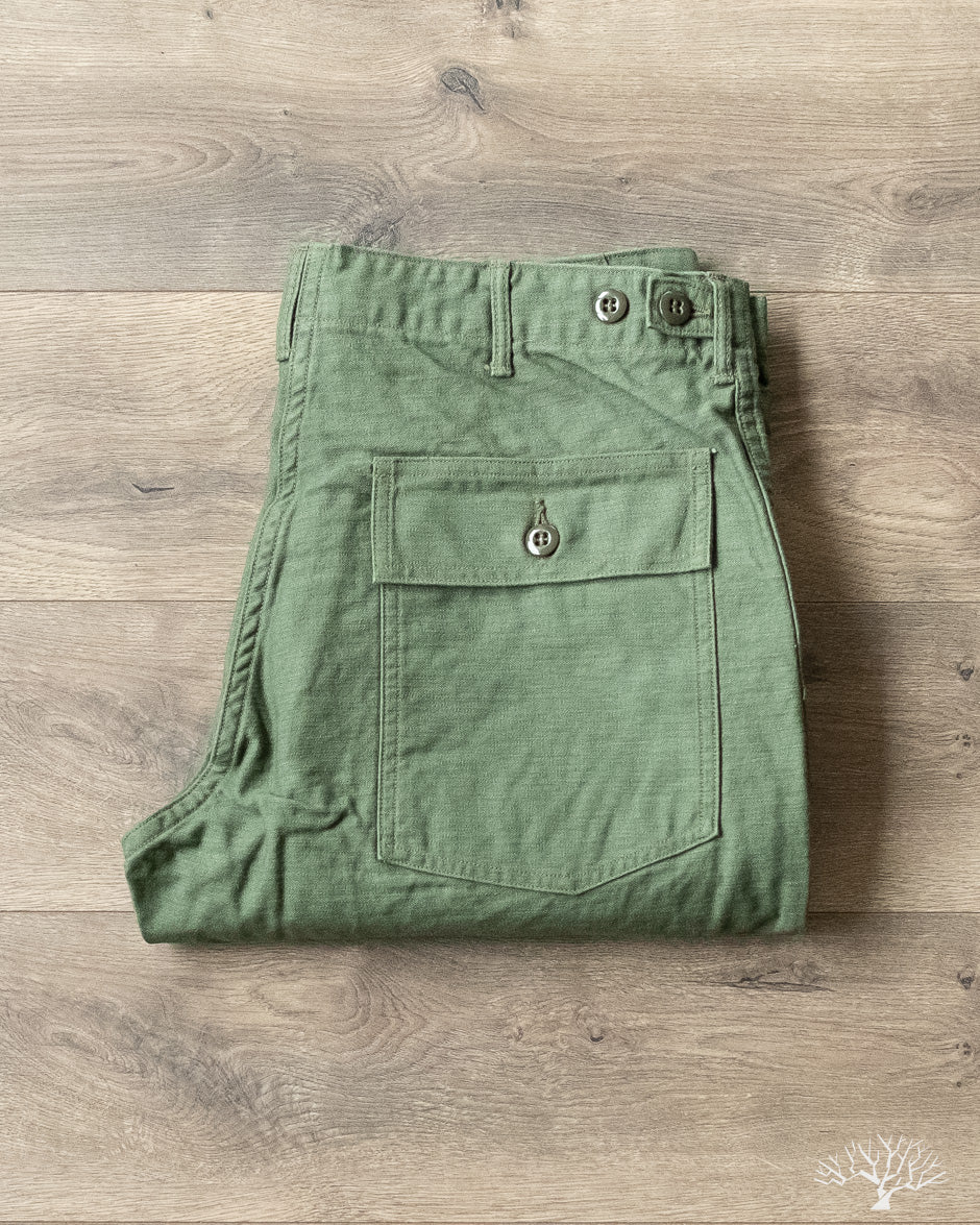 orSlow - Regular Fit Fatigue Pants - Green – Withered Fig