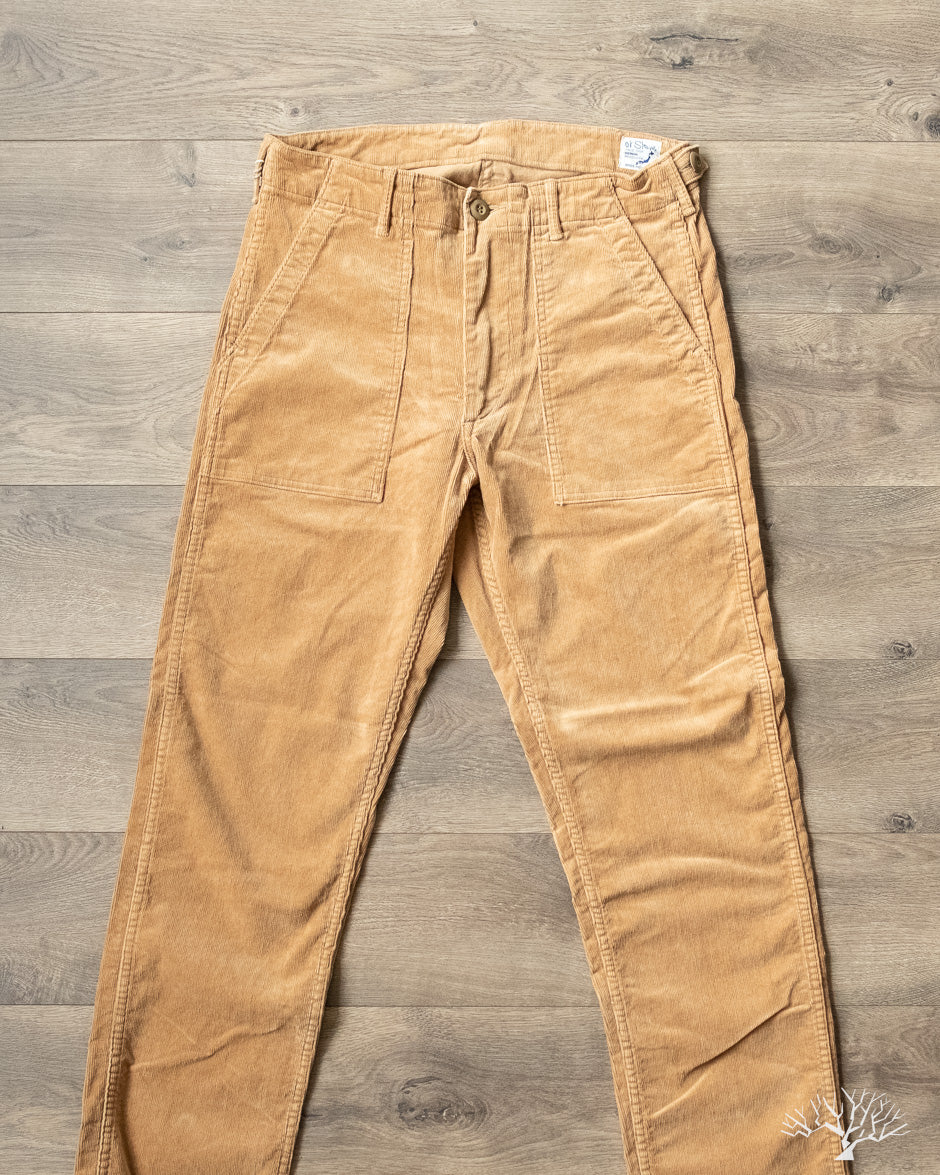orSlow - Slim Fit Fatigue Pants - Khaki – Withered Fig