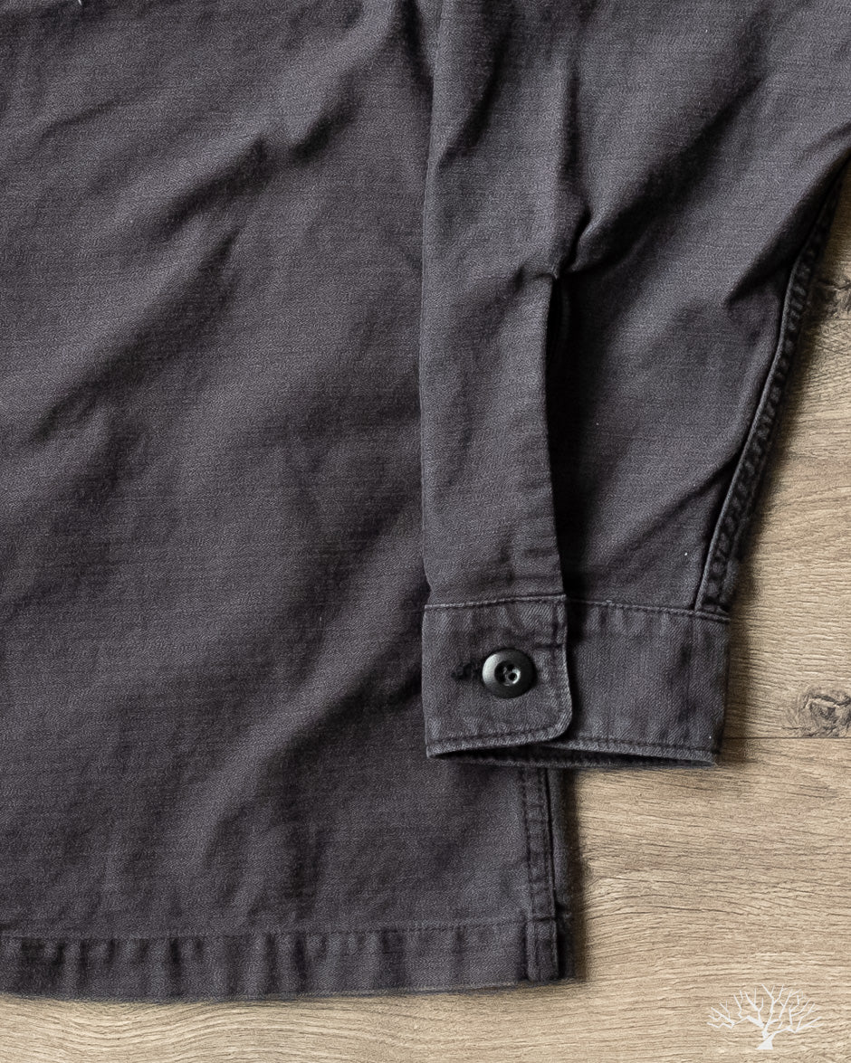 orSlow - U.S. Army Fatigue Shirt - Black Stone – Withered Fig