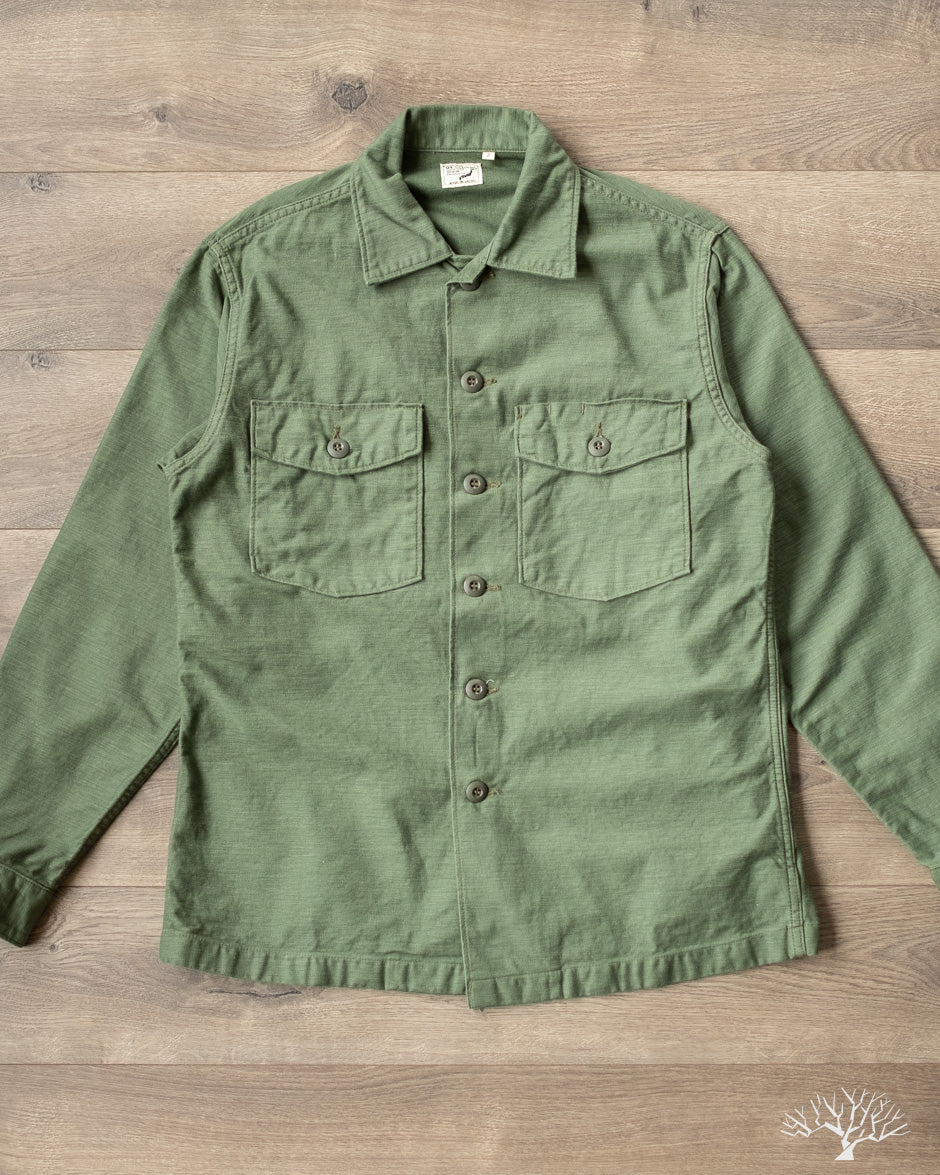 orSlow - U.S. Army Fatigue Shirt - Green Withered Fig orSlow - U.S. Army Fatigue Shirt - Green Withered Fig