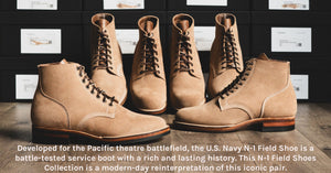 Deck Boot Military Us Navy Boondocker Boots N-1 Field Shoes Viberg