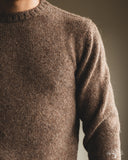 3sixteen Alpaca Crewneck Sweater - Oak