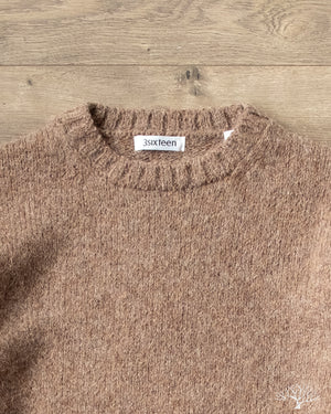 3sixteen Alpaca Crewneck Sweater - Oak