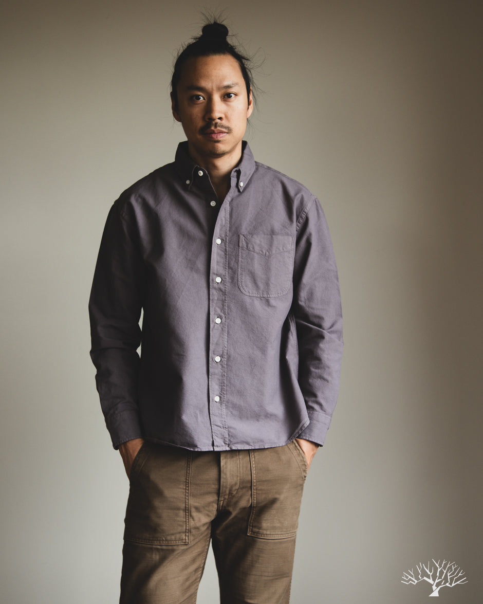 3sixteen Big Oxford - Dusty Purple