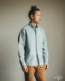 3sixteen Big Oxford - Garment Dyed Eucalyptus