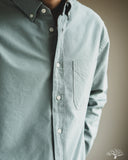 3sixteen Big Oxford - Garment Dyed Eucalyptus
