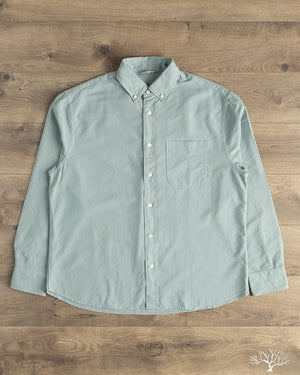 3sixteen - Big Oxford - Garment Dyed Eucalyptus Withered Fig 3sixteen - Big Oxford - Garment Dyed Eucalyptus Withered Fig