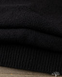 3sixteen Classic Cardigan - Black Boucle