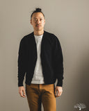 Classic Cardigan - Black Boucle